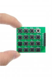 4x4 16 Buton Keyboard 4 x 4 Keypad Matrix Tuş Takımı - 2