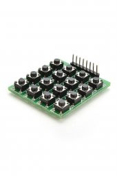 4x4 16 Buton Keyboard 4 x 4 Keypad Matrix Tuş Takımı - 6