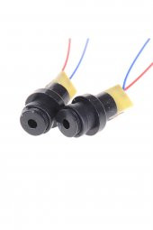Kablolu Kırmızı Nokta Lazer Modül Plastik Kafa 5mW 650nm 3V 5V 6mm 15 Metre Mesafe Lazer Diyot Modül - 5