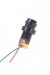 Kablolu Kırmızı Nokta Lazer Modül Plastik Kafa 5mW 650nm 3V 5V 6mm 15 Metre Mesafe Lazer Diyot Modül - 6