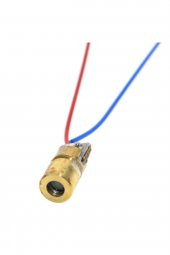 Kablolu Kırmızı Nokta Lazer Modül Metal Kafa 15m Mesafe Diyot - 3