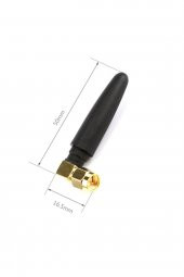 GSM GPS GPRS Anten 3dBi SMA 90 Derece 900MHz 1800MHz 2400MHz - 3
