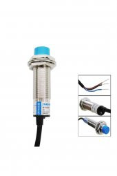 LJ18A3-8-Z/BX Endüktif Mesafe Sensörü NPN NO 8mm Metal Algılayıcı Temassız Proximity 3 Telli DC 6-3V - 3