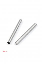 Çelik Sensör Başlığı 6x50mm Kılıf  Sıcaklık Isı Sensör Kutusu Metal Tüp Boru D818b20 Ntc Lm35 - 1