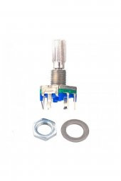 EC11 Rotary Encoder Butonlu 20 Adım Pwm 360 Derece Döner Butonlu Dijital Potansiyometre Menu Motor - 3