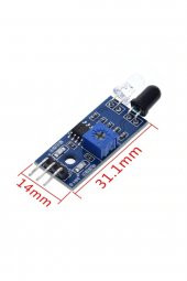 Arduino IR Kızılötesi Engel Algılama Kaçınma Sensörü Akıllı Araba - 8