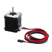 17HS8401 Nema 17 Step Motor 0.5N.m D Mil 2 Faz 1.8A 1.8 Derece 200 Adım 3D Yazıcı Printer - 5