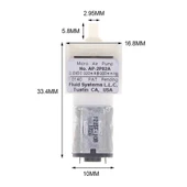 Micro Hava Pompası  3V 30KPa 0.3l/dakika Sessiz Mini Akvaryum Medikal Hava Tankı Gaz Oksijen Motor - 4