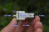 Micro Hava Pompası  3V 30KPa 0.3l/dakika Sessiz Mini Akvaryum Medikal Hava Tankı Gaz Oksijen Motor - 8