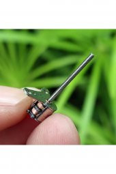 Micro Step Motor Uzun Mil 6x5,5mm 2 Faz  (Dikkat Çok Küçüktür !!) - 6