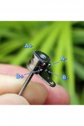 Micro Step Motor Uzun Mil 6x5,5mm 2 Faz  (Dikkat Çok Küçüktür !!) - 7