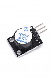 Aktif Buzzer Ses Modülü Arduino 5VDC 30mA 85Dba 10cm - 6