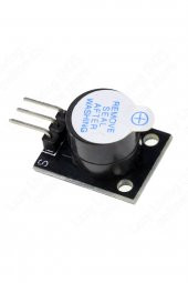 Aktif Buzzer Ses Modülü Arduino 5VDC 30mA 85Dba 10cm - 7