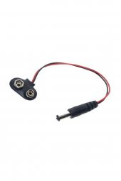 9V Pil Adaptör Dönüştürücü Bağlantı Kablosu 9 Volt Pil Arduino - 2