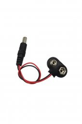 9V Pil Adaptör Dönüştürücü Bağlantı Kablosu 9 Volt Pil Arduino - 3