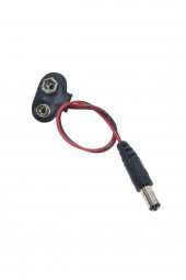 9V Pil Adaptör Dönüştürücü Bağlantı Kablosu 9 Volt Pil Arduino - 4