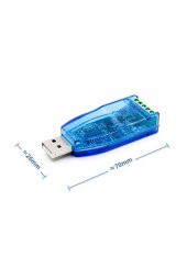 USB to RS485 Modül Kutulu Otomatik Yön Kontrol AFC  Endüstriyel Tip Com Seri Port - 1
