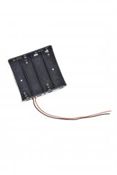 18650 4lü Pil Kutusu Seri  4 Adet 14.8V Seri Lityum Lion Batarya Yuvası Mobil Güç Kaynağı Powerbank - 4