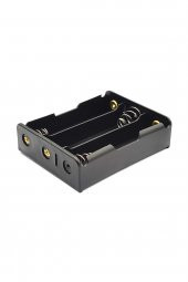 18650 3lü Pil Kutusu Seri 11.1V Seri Lityum Lion Batarya Yuvası Mobil Güç Kaynağı Powerbank - 4