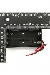 İkili 2 li 18650 Pil Yuvası Kablolu Tutucu 7.4V Pil Şarj Kutusu - 7