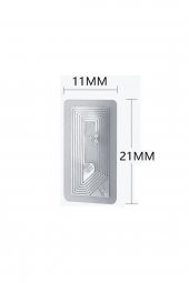 13.56Mhz Ntag213 Nfc Rfid Etiket  Transparan Manyetik Sticker Proximity Göstergeç 13.56 Mhz Kapı - 2