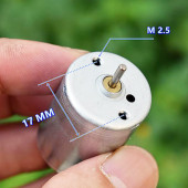 RS370 Karbon Fırçalı DC Motor Dual Çift Milli  DC 12V / 24V 13500 Rpm RC Ucak RC Bot Oyuncak Araba DIY - 7