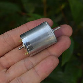 RS370 Karbon Fırçalı DC Motor Dual Çift Milli  DC 12V / 24V 13500 Rpm RC Ucak RC Bot Oyuncak Araba DIY - 8