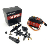 TD-8120MG 20kg 180 Derece Metal Dişli Servo Motor 20Kg Yüksek Tork Su Geçirmez Çift Rulman Dijital Robot El Kol - 3