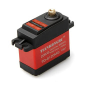 TD-8120MG 20kg 180 Derece Metal Dişli Servo Motor 20Kg Yüksek Tork Su Geçirmez Çift Rulman Dijital Robot El Kol - 4