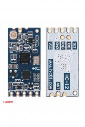 433Mhz 1000 Metre HC-12 1000mt RF Modül  Kablosuz Haberleşme Alıcı Verici Seri Port Uzaktan Kontrol - 4