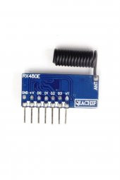 RX480-E 4 Kanal 433Mhz RF Kumanda Alıcısı Öğrenebilen Kablosuz EV1527 Uzaktan Kontrol Kapı Anahtar thumbnail 4