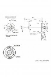 RS380 DC Motor  Yüksek hızlı DC 18V DIY RC Oyuncak Model Araba Bot - 8