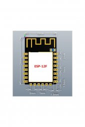 ESP-12F ESP8266 WIFI Modül Wifi Kablosuz İnternet iot Modülü - 8