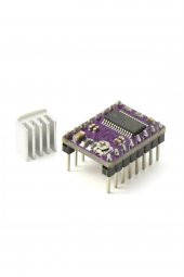 DRV8825 Step Motor Sürücü Modül + Soğutucu  32 Adım 1.5A 3D Yazıcı Robot CNC Reprap MKS GEN Ramps - 3