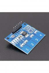 TTP224 4 Kanal Dokunmatik Buton Sensör Modülü Kapasitif Dijital Tuş Algılayıcı Anahtar Keypad Keyboard HMI Menü - 4