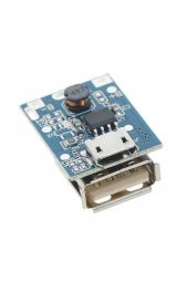 134N3P Powerbank Devresi Lityum Pil Şarj ve Koruma Modülü 5V 1A USB Çıkış  Micousb Lion 18650 - 4