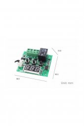 Sıcaklık Kontrollü Dijital Termostat W1209 Dondurucu Buzdolapları Soğutucu Kaynatıcılar Kuluçka - 5