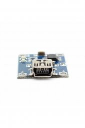 Lityum Pil 18650 Şarj Devresi TP4056 1A Li-Ion Mini Usb Soket Yeni - 2