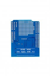Arduino SD Kart RTC Saat Data Kayıt Logger Shield Ds1307 2x Led Prototip Pcb Alanı Reset Butonu - 8