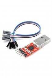 CP2102 USB to RS232 TTL UART Çevirici Modül Seri Port Haberleşme - 1