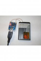 Lityum Pil 18650 Şarj Devresi TP4056 1A Li-Ion Mini Usb Soket Yeni - 5