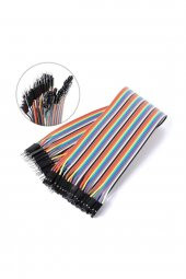 20cm 40 Pin Dişi Erkek Dupont Kablo Breadboard Atlama Kablosu Jumper Kablo - 3