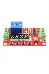 FRM01 Çok Fonksiyonlu Zaman Rölesi Döngü Gecikmesi Zamanlayıcı Timer 12V 24V Kuluçka - 4