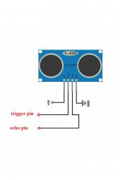 HC-SR04 Ultrasonik Mesage Algılama Sensörü Mesafe Engel Uzaklık Algılama Ultrasonic Ses Sensörü - 6