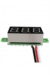 0.36" DC 4,2V - 30V Kırmızı Voltmetre  DSN-DVM-368L V3.01 - 4