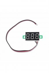 0.36" DC 4,2V - 30V Kırmızı Voltmetre  DSN-DVM-368L V3.01 - 7