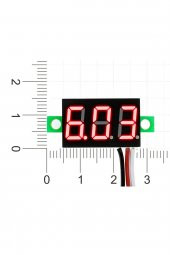 0.36" DC 4,2V - 30V Kırmızı Voltmetre  DSN-DVM-368L V3.01 - 8