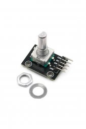 KY-040 Rotary Encoder Modül  20 Pals Pwm 360 Derece Döner Butonlu Dijital - 2
