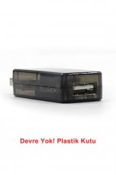Plastik USB Adum Devre Kutusu  Şeffaf Elektronik Proje Ürün Adum3160 Shell Voltmetre Ampermetre - 6