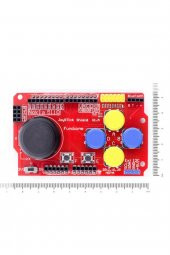 Arduino Joystick Shield 2 Eksen XY Joystick nRF24L01 Nokia5110 Bluetooth PS2 IIC 3.3V 5V 6 Buton Playstation - 2